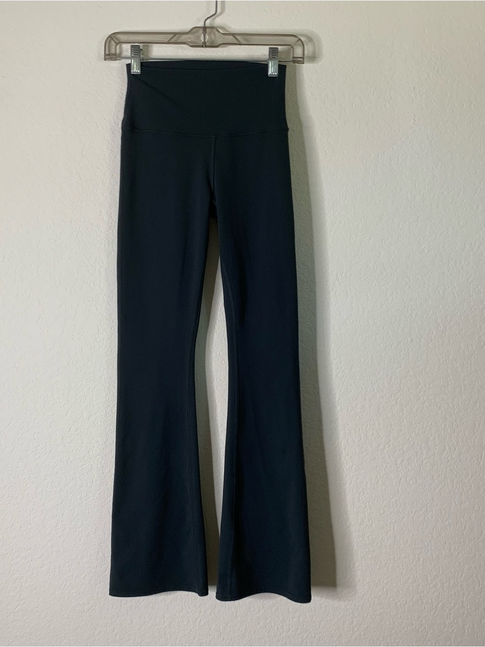Alo yoga Womens gray airbrush high waisted 7/8 bootcut leggings XS